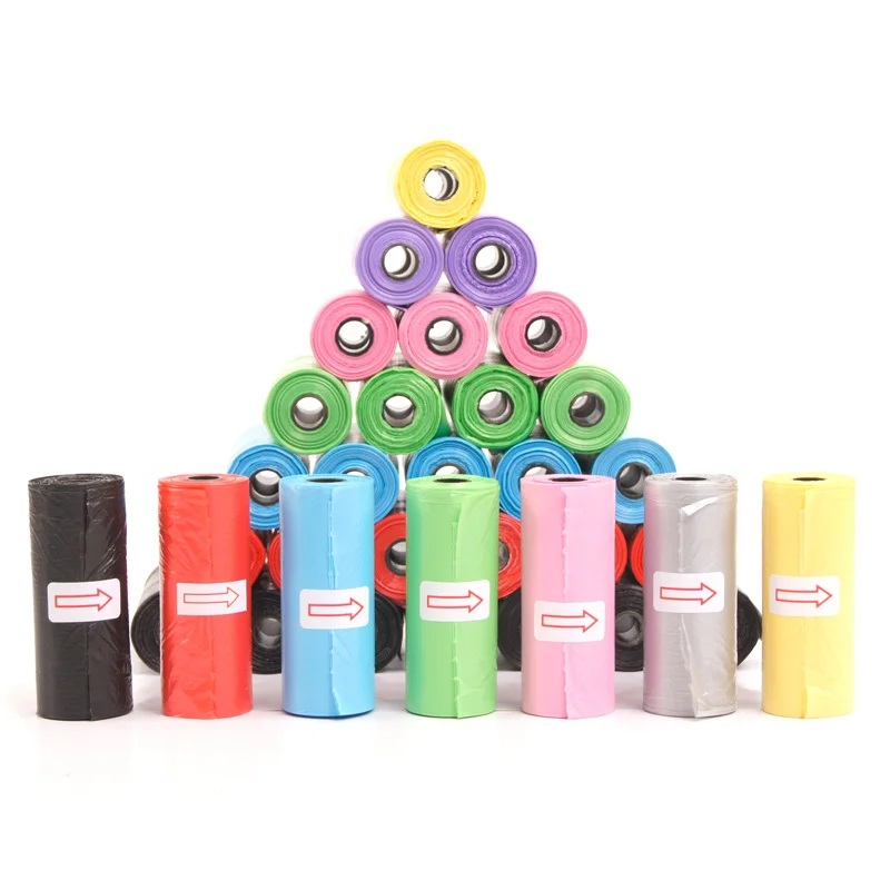 Pet Supplies Stores - 120 рулонов, уличная сумка для уборки